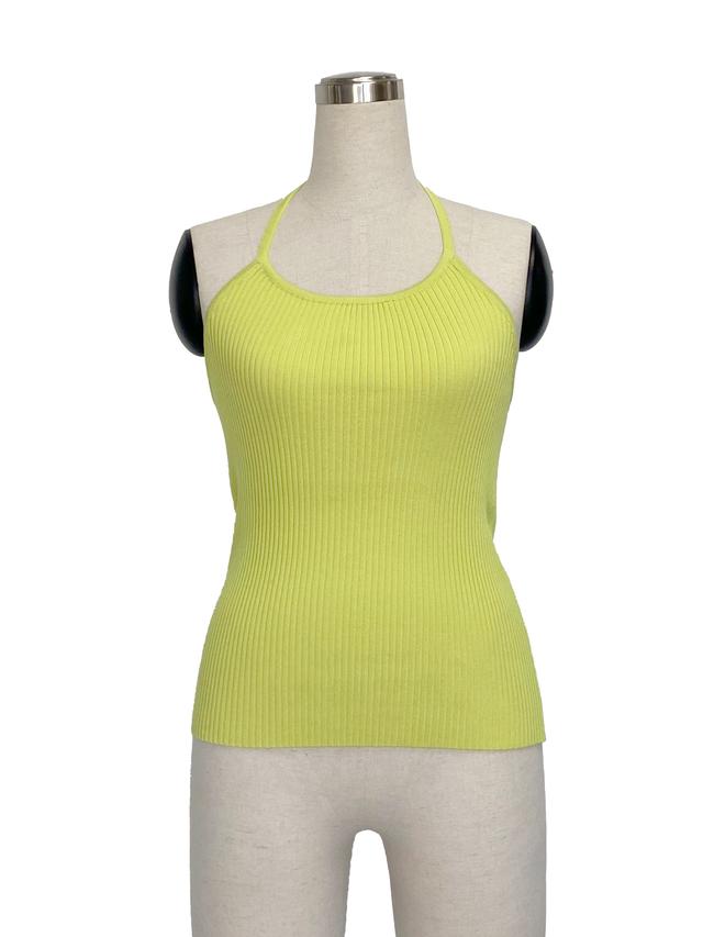 Knitted Halter Top